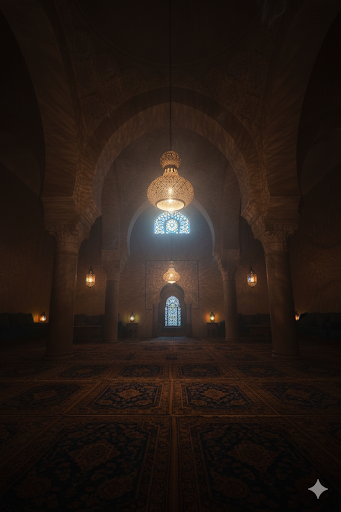 Moroccan Brass Pendant Light – Brass Islamic Hanging Lamp