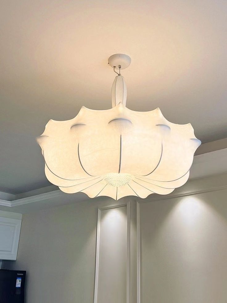 Silk White Pendant Light β Timeless Elegance for Any Space 60 C.M