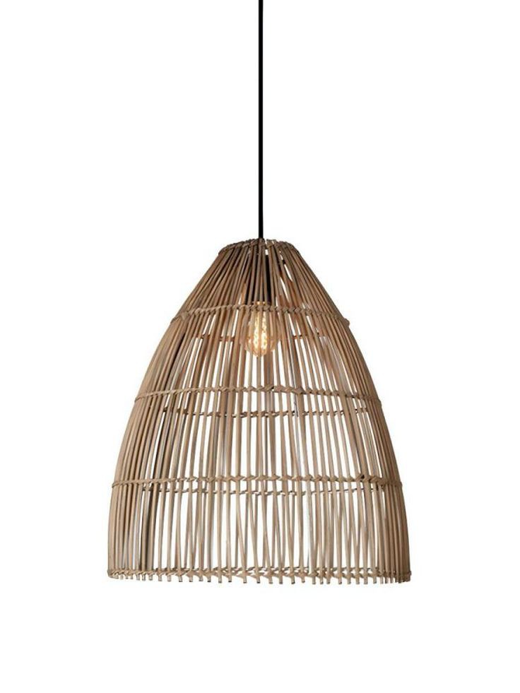 Handwoven Rattan Pendant Light β Natural Wicker Hanging Lamp for Warm & Elegant Interiors