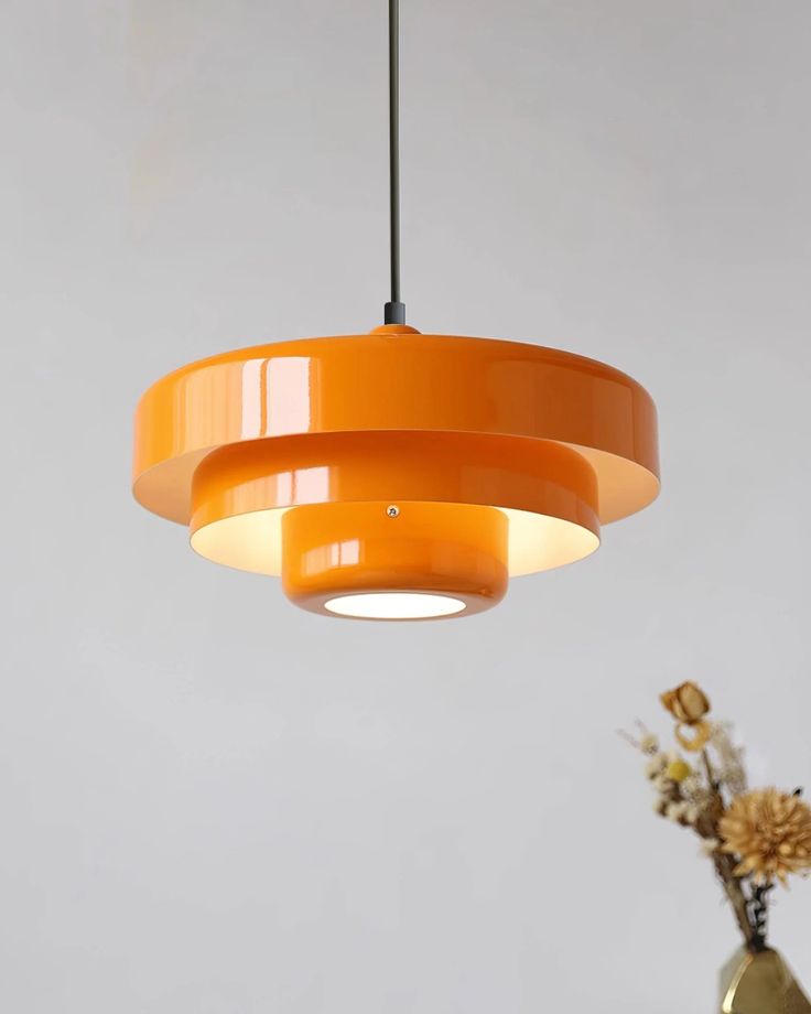 Industrial Metal Dome Pendant Light – Ceiling Hanging Lamp Chandelier for Modern Homes 35 C.M