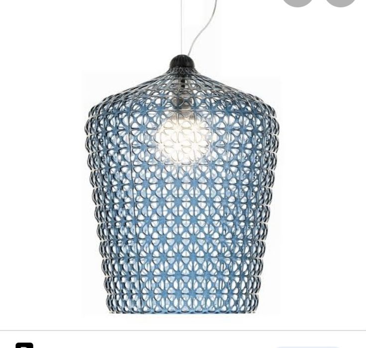 Kartell Bloom Round Pendant Light – Artistic Acrylic Lampshade
