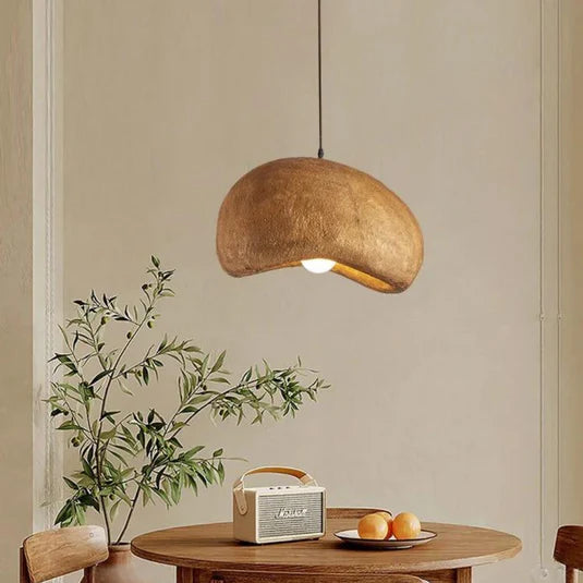 Creative Color Wabi-sabi Wind LED Pendant Lights Gray