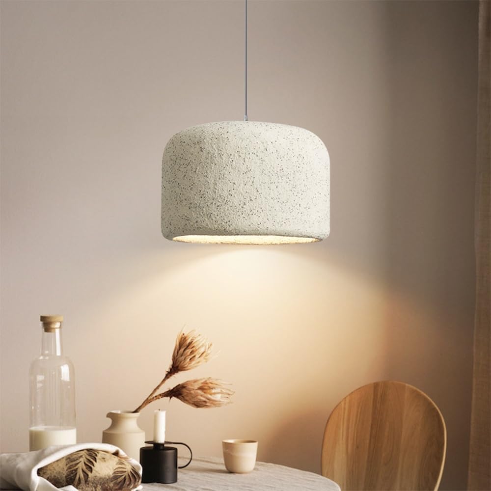 Japanese Style Styrofoam Pendant Light β Minimalist Resin Lampshade for Warm & Elegant Ambiance 40 C.M