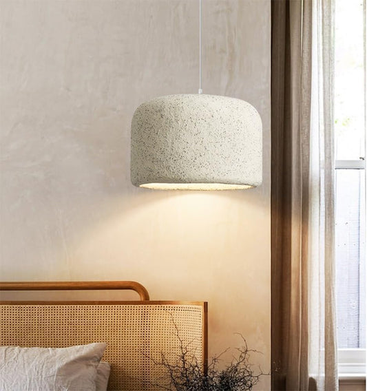 Japanese Style Styrofoam Pendant Light – Minimalist Resin Lampshade for Warm & Elegant Ambiance 60 C.M