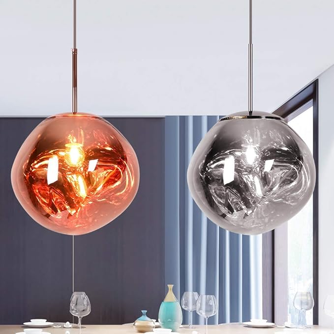 Melt Lava Glass Pendant Light β A Cosmic Masterpiece 50 C.M