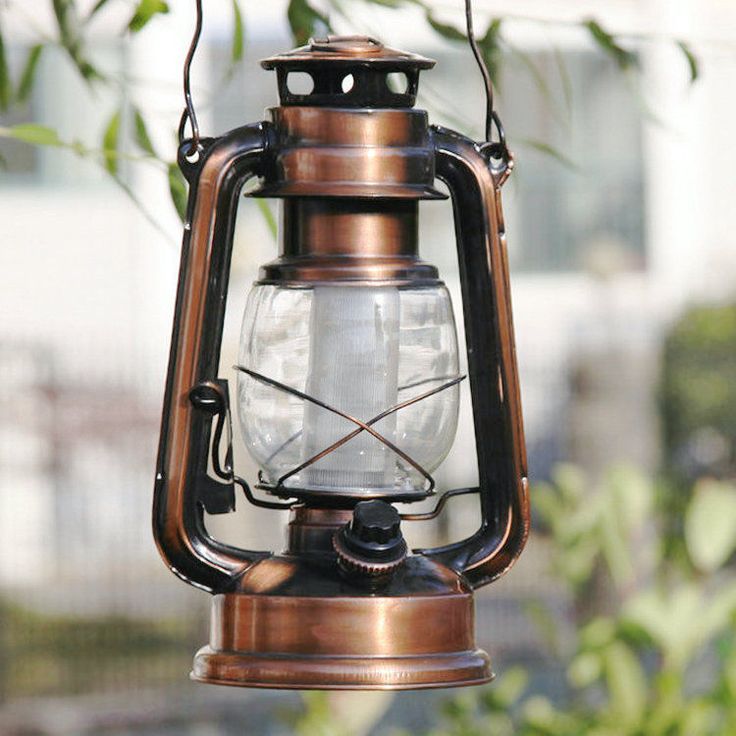 Retro Kerosene-Style LED Lamp β  Lantern for Indoor or Indoor / Outdoor Usage