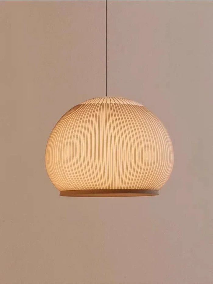 Modern Nordic Oval Pendant Light ā Creative White Lantern Chandelier for Living Room & Bedroom