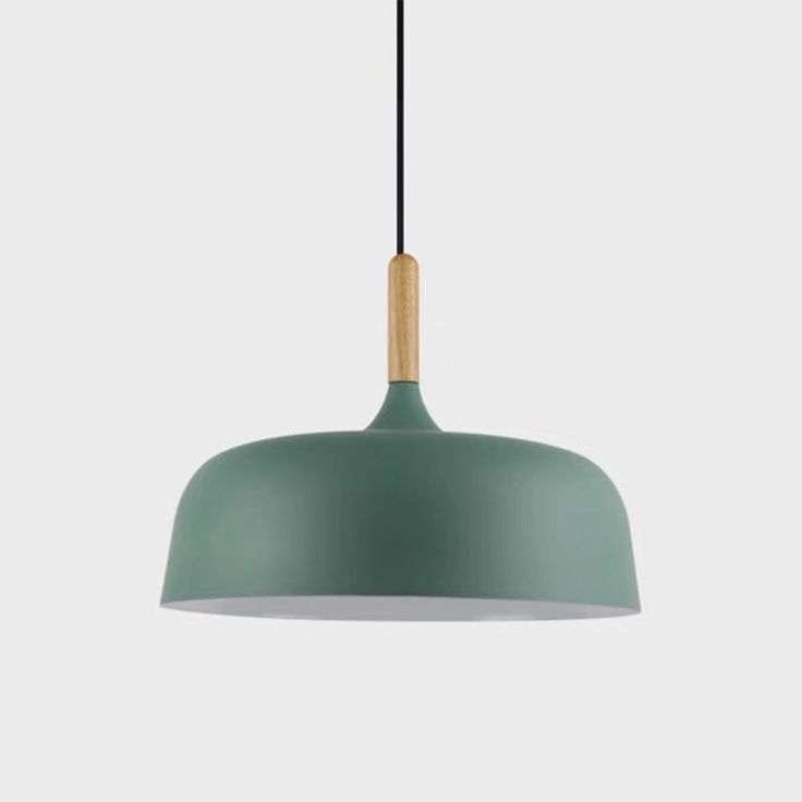 Elegant Macaron Metal Pendant Light – Modern Semi-Circular Farmhouse Chandelier 50 C.M