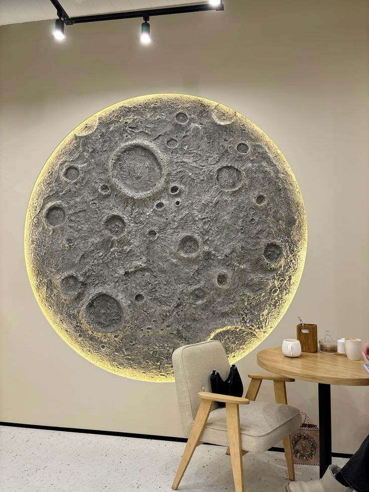 3D Moonlight Wall Mural β LED Lighted Wooden Art for Dreamy Home Decor