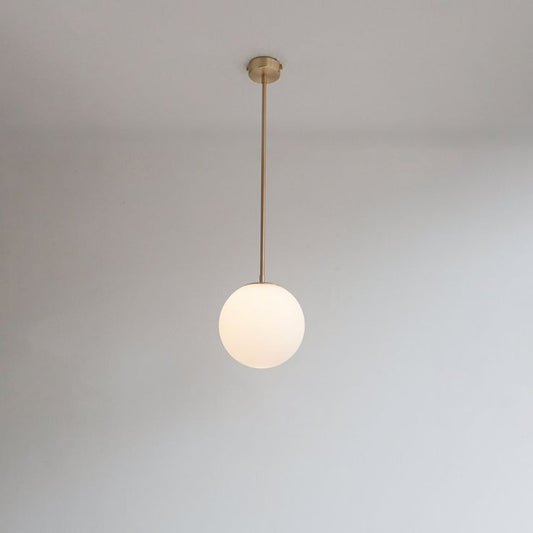 Architectural Pendant Light 250 – Polished Brass
