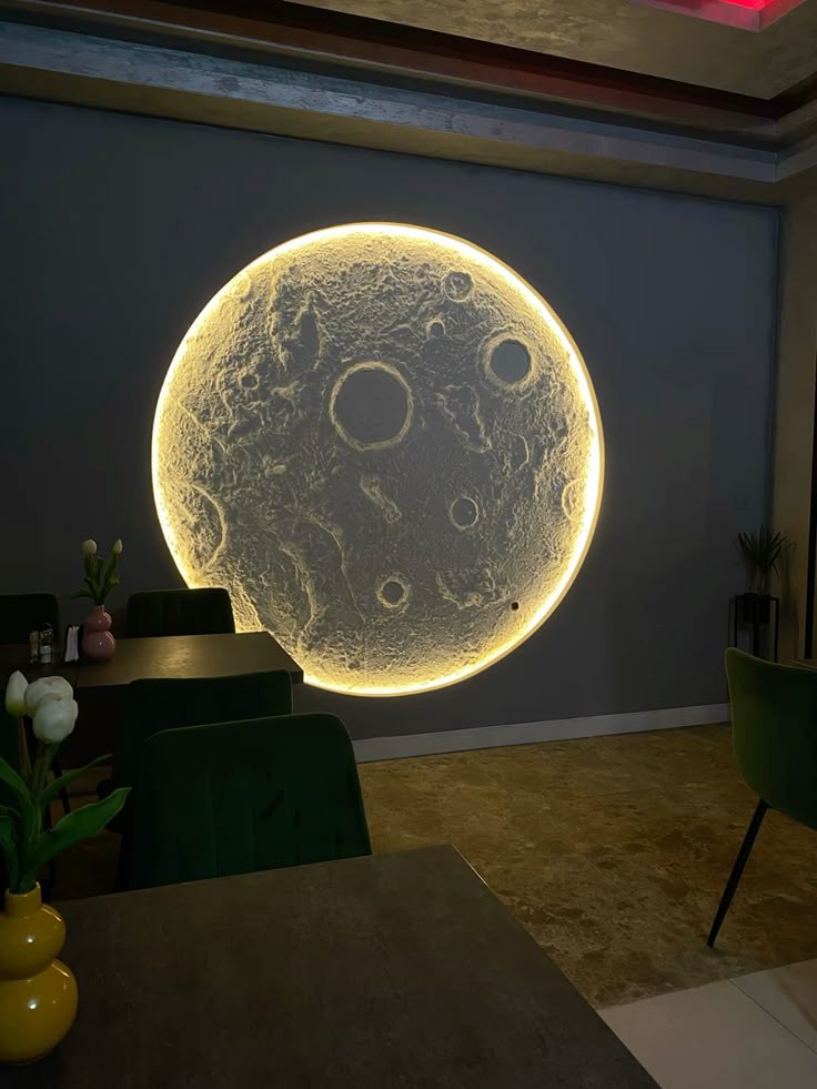 3D Moonlight Wall Mural β LED Lighted Wooden Art for Dreamy Home Decor