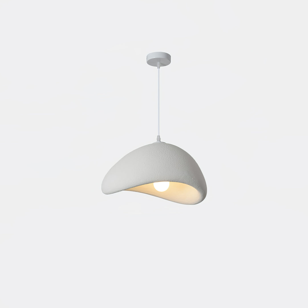 Wabi-Sabi Style Resin Pendant Light β Adjustable Vintage Hanging Lamp