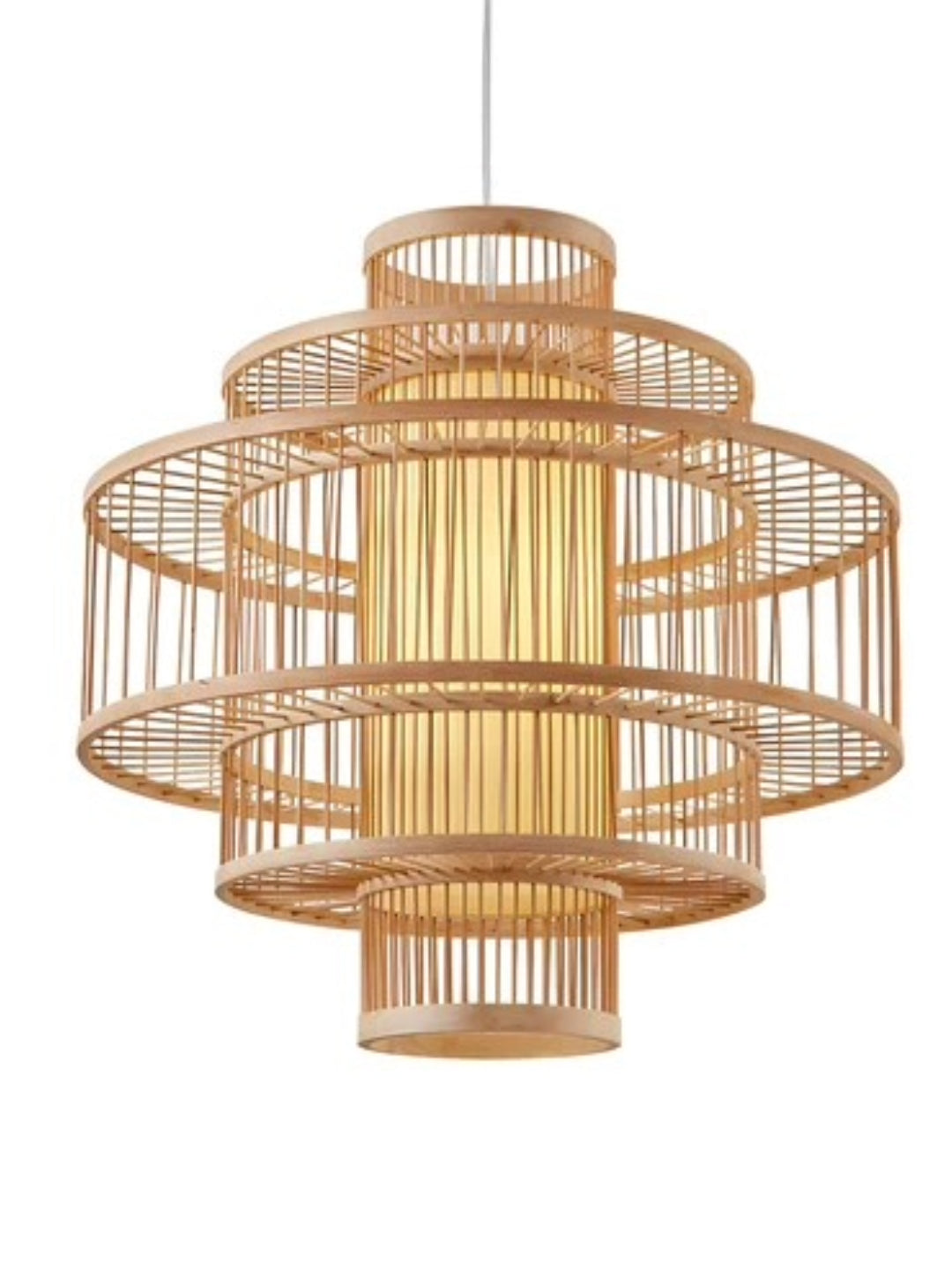Chinese Bamboo Weaving Chandelier β A Fusion of Tradition and Modern Elegance 60 C.M