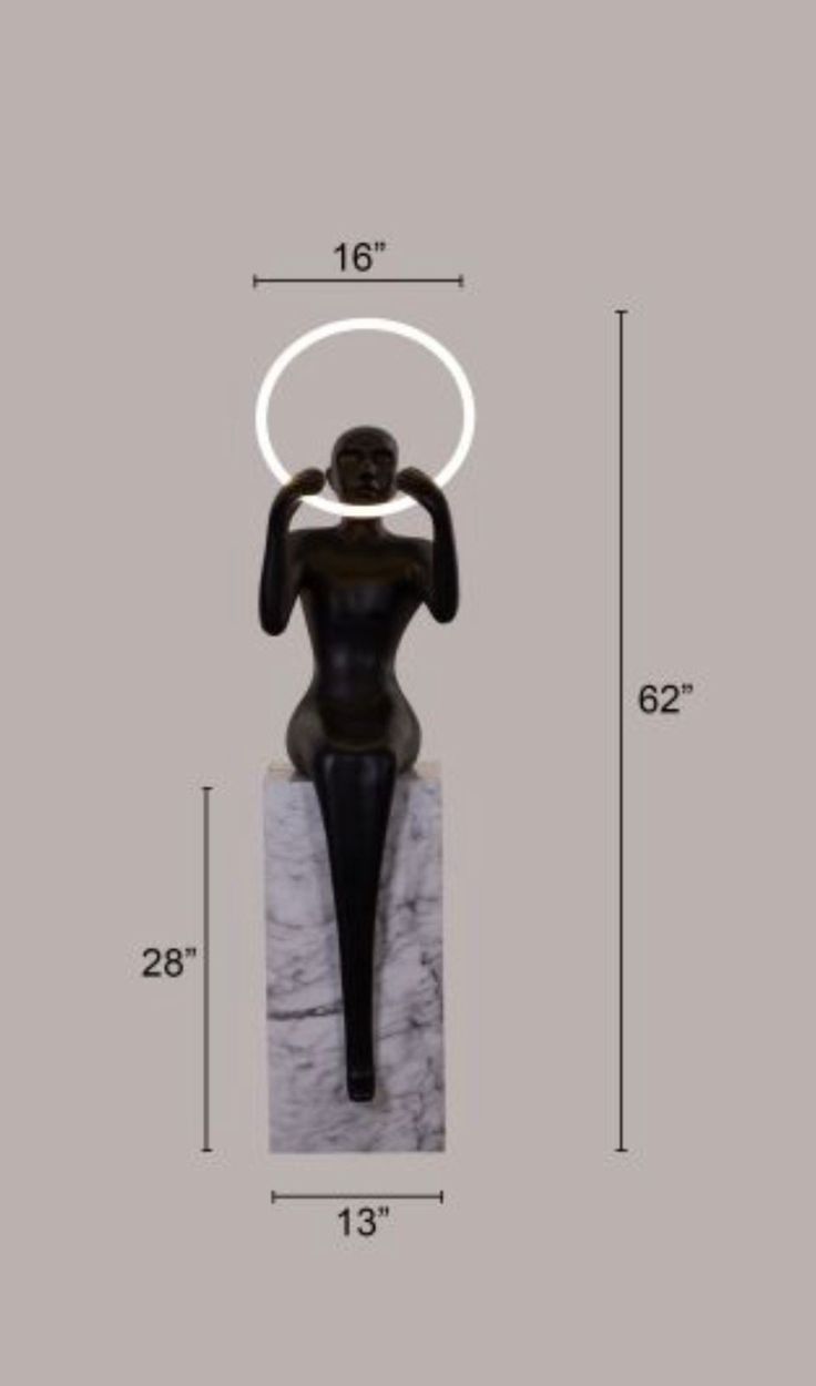 Lovera Marble Base LED Floor Lamp β Black Resin Shade Standing Light for Living Room, Home Decor & Luxury Interiors