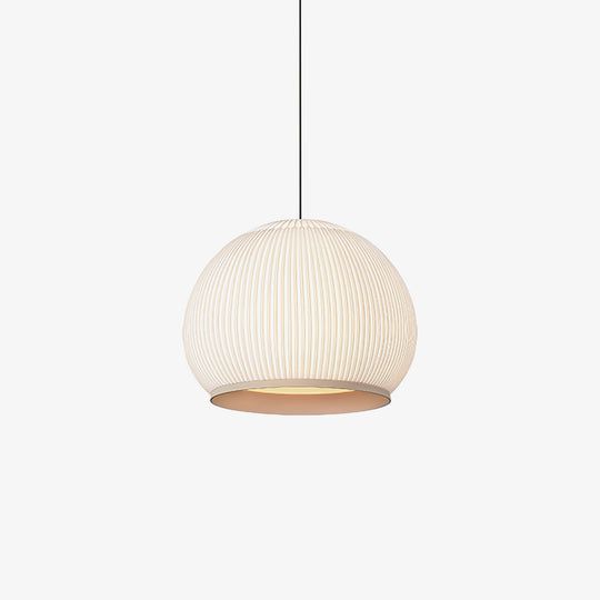 Modern Nordic Oval Pendant Light ā Creative White Lantern Chandelier for Living Room & Bedroom