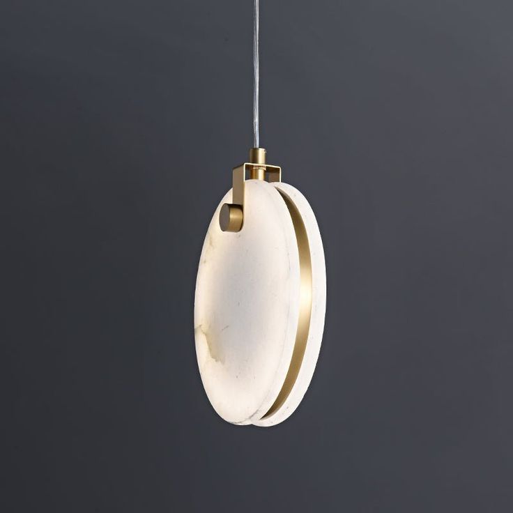 Lorenzo Marble-Glow Pendant Light – Elegant Globe Hanging Lamp