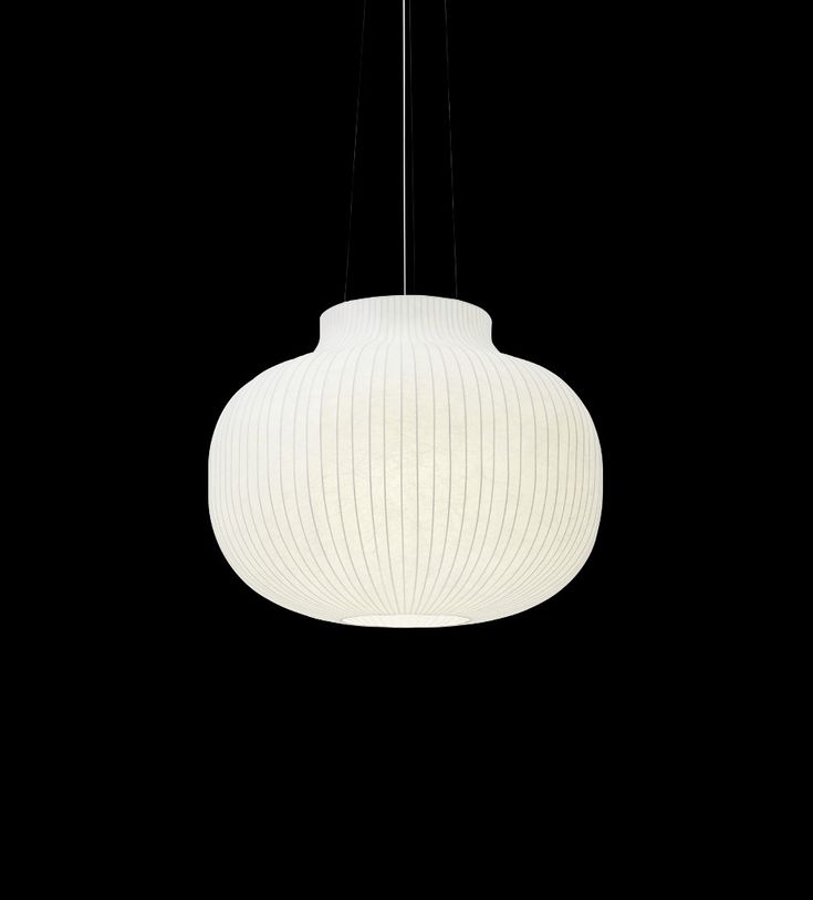 Muuto-Inspired Ribbed Globe Pendant Light ā Soft Minimalist Statement for Modern Interiors