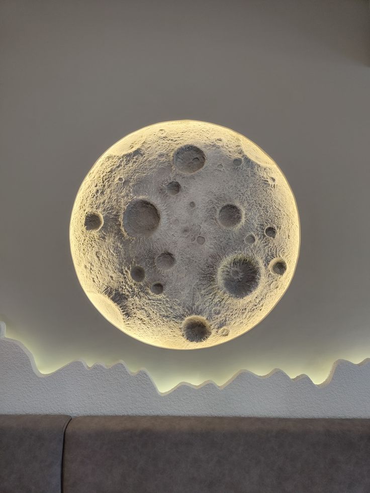 3D Moonlight Wall Mural β LED Lighted Wooden Art for Dreamy Home Decor