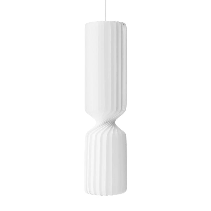 Modern Nordic Twist Pendant Light – Vertical Ripple Design ( Single Pieces)
