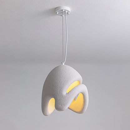 Wabi Sabi Resin Pendant Lamp 33 C.M – Embrace Imperfect Beauty