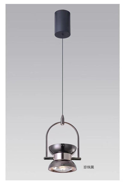 Liftable Modern Aluminum Pendant Light – Adjustable 3-Color Ceiling Fixture for Dining Room, Kitchen, or Living Spaces