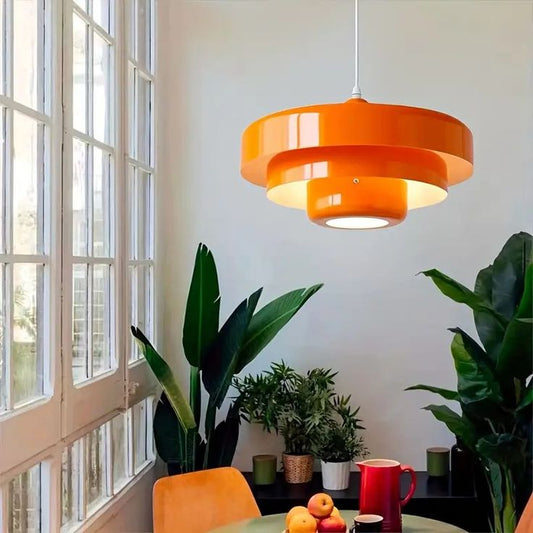 Industrial Metal Dome Pendant Light – Ceiling Hanging Lamp Chandelier for Modern Homes 35 C.M