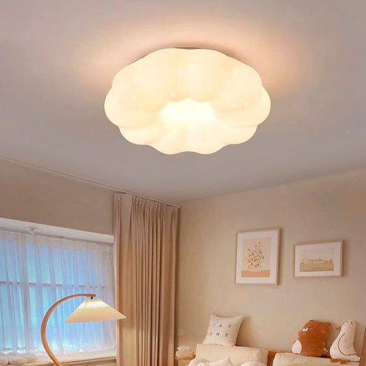 Flower Cloud Flush Mount Ceiling Light – Nordic Scandi LED Ceiling Lamp 65 C.M