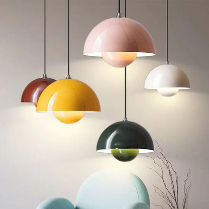 Minimalist Bud Pendant Light – Modern Metal Hanging Lamp