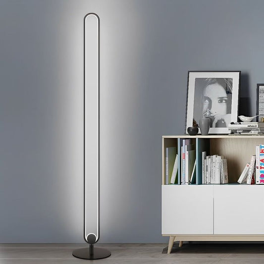 Modern Nordic LED Floor Lamp – Minimalist Standing Light for Living Room, Bedroom & Study