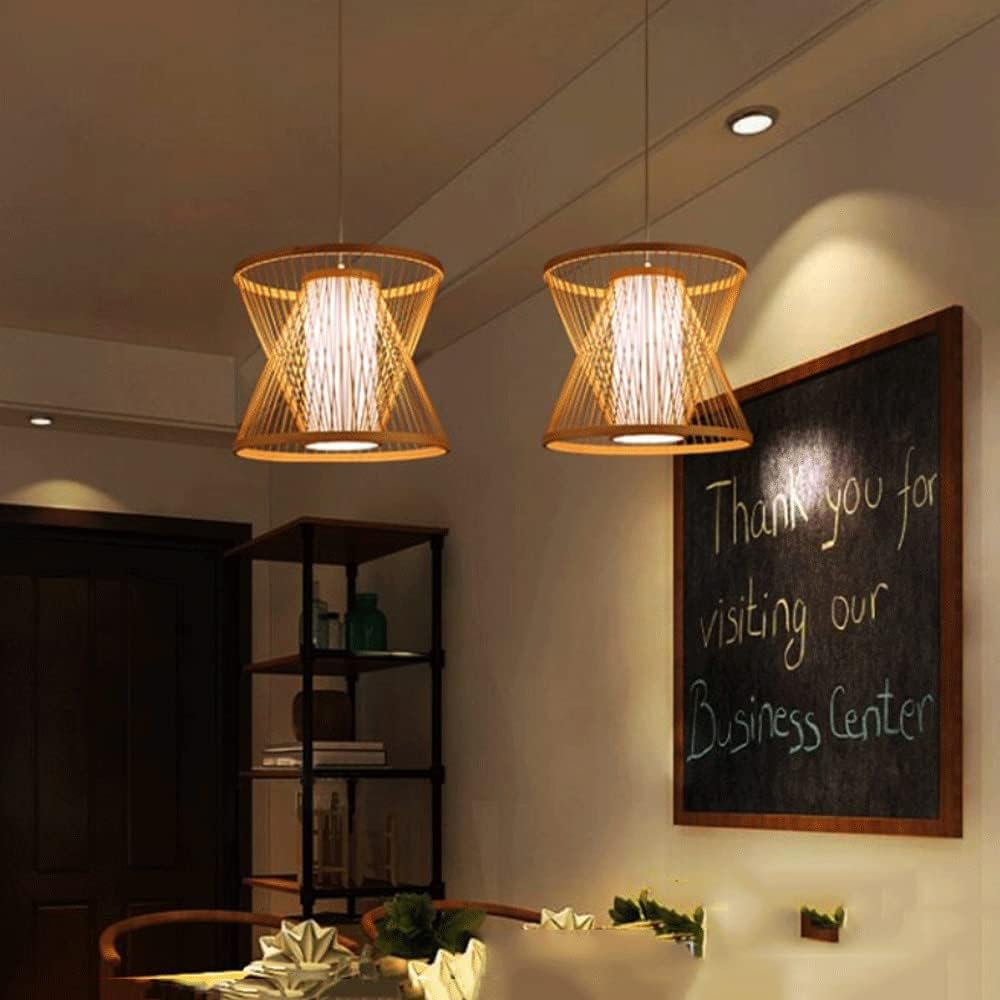 Handmade Bamboo Pendant Light – Natural Elegance for Any Space 50 C.M