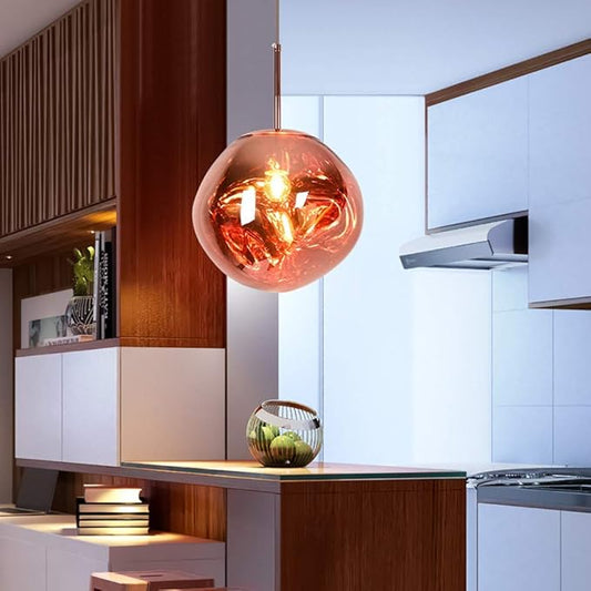 Melt Lava Glass Pendant Light – A Cosmic Masterpiece 50 C.M