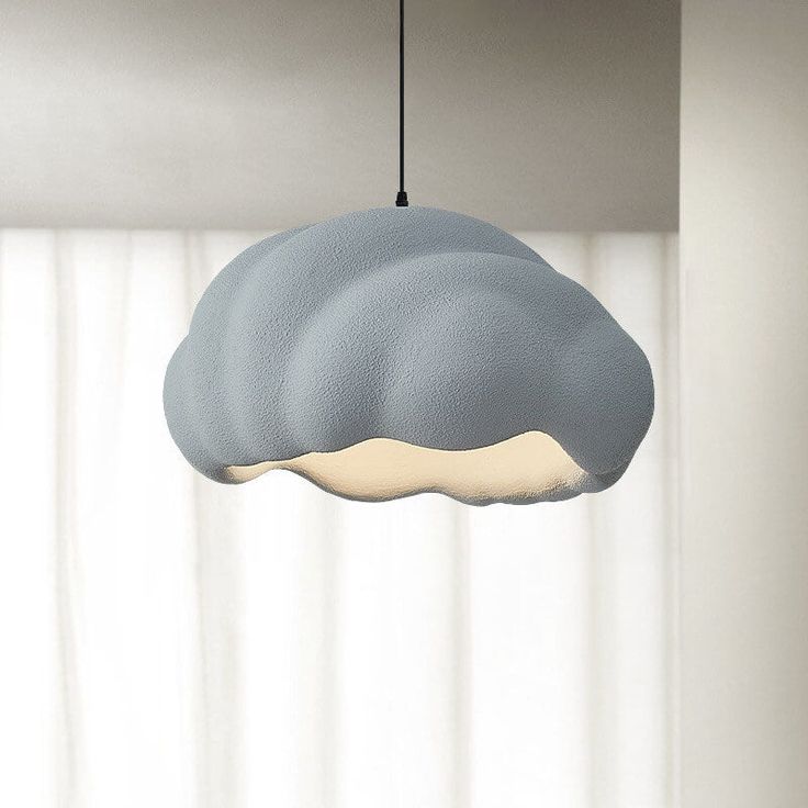 Scandinavian Cream LED Chandelier – Minimalist Modern Pendant Light for Dining, Bar, Bedroom & Living Spaces