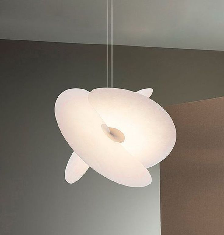 Modern Magnetic PET Fan Chandelier – Lightweight Statement Light with Rice Paper Effect