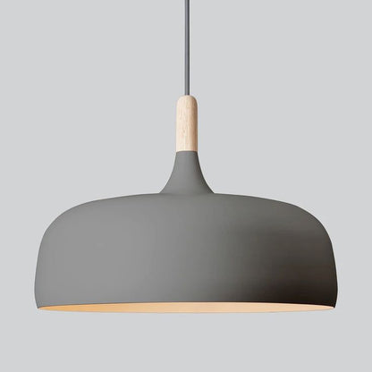 Elegant Macaron Metal Pendant Light – Modern Semi-Circular Farmhouse Chandelier 50 C.M