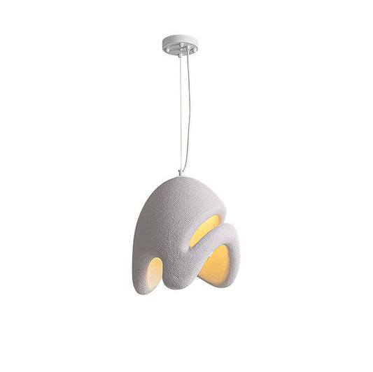 Wabi Sabi Resin Pendant Lamp 33 C.M – Embrace Imperfect Beauty