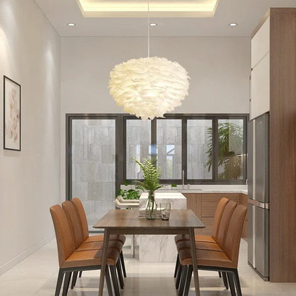 Anslie White Pendant Light – Timeless Elegance for Your Home 50 C.M
