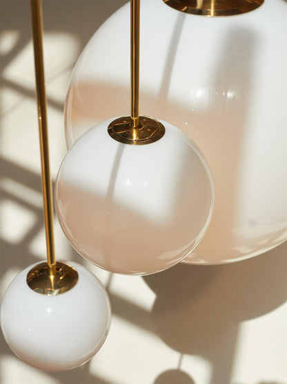 Architectural Pendant Light 250 – Polished Brass