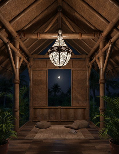 Modern Ramadan Cannon Decor – Handcrafted Brass & Frosted Glass Midfa Al Iftar – Luxury Islamic Ornament for Home & Majlis