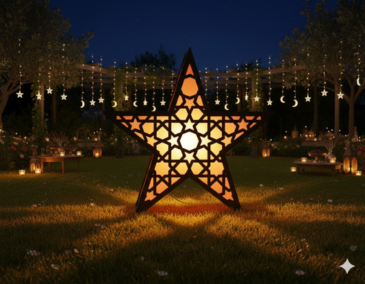 Ramadan Moon Light Decor - Floor Lamps for Living Room & Events