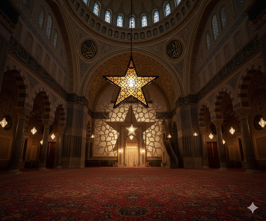 Ramadan Kareem Hanging Lantern - Luxury Outdoor Villa Decoration