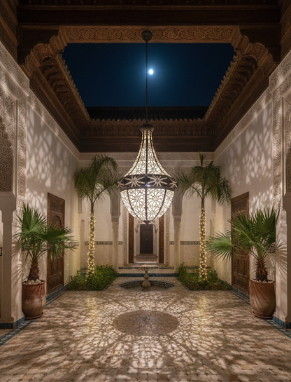 Modern Ramadan Cannon Decor – Handcrafted Brass & Frosted Glass Midfa Al Iftar – Luxury Islamic Ornament for Home & Majlis