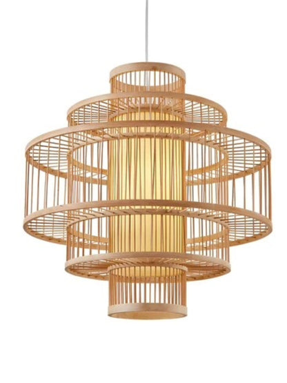 Chinese Bamboo Weaving Chandelier – A Fusion of Tradition and Modern Elegance