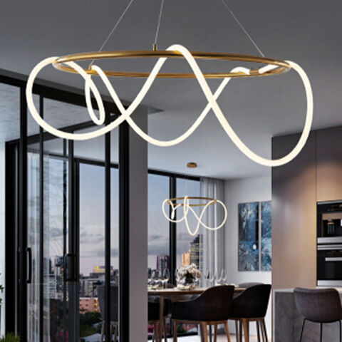 Roy Gold LED Pendant Light – A Statement Piece for Modern Homes 60 C.M