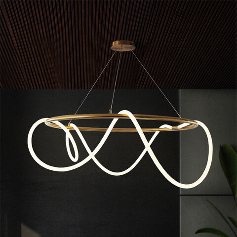 Roy Gold LED Pendant Light – A Statement Piece for Modern Homes 60 C.M