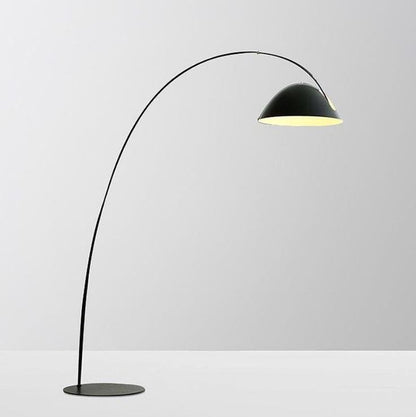 Modern Adjustable Swivel Floor Lamp – High Pole Black Standing Light for Living Room & Bedroom