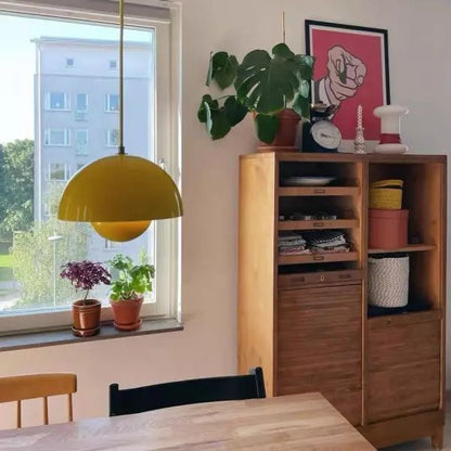 Minimalist Bud Pendant Light – Modern Metal Hanging Lamp