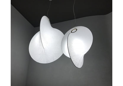 Minimalist Silk Chandelier – Modern Nordic E27 Ceiling Light for Living Room, Dining Room & Bedroom