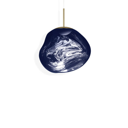 Melt LED Pendant Light - Polycarbonate Shade with Mirrored Finish 60 C.M